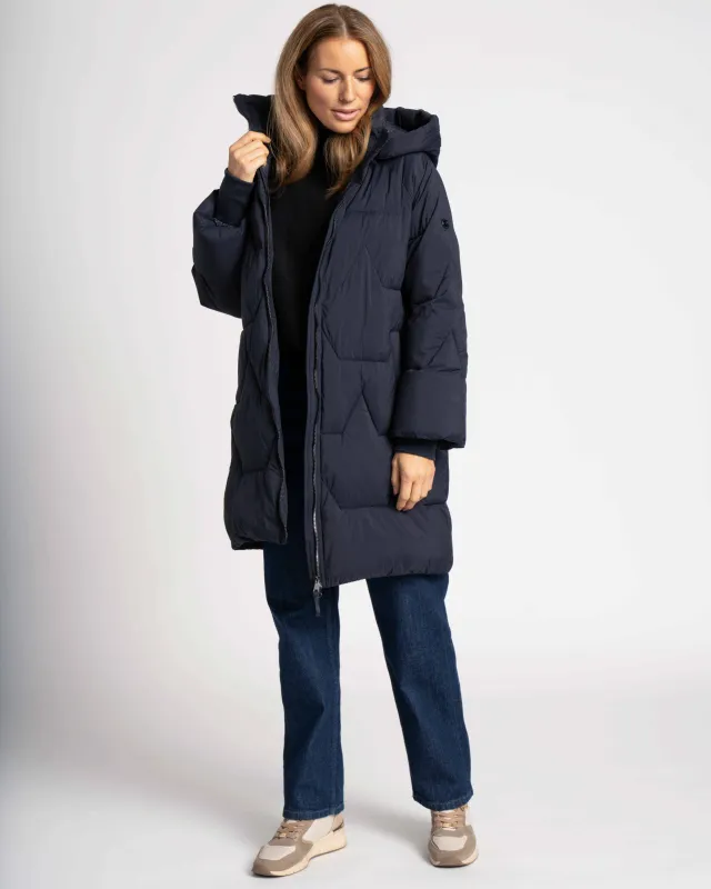 WEGA Green Goose Wintermantel Zackenstepp CALIRA